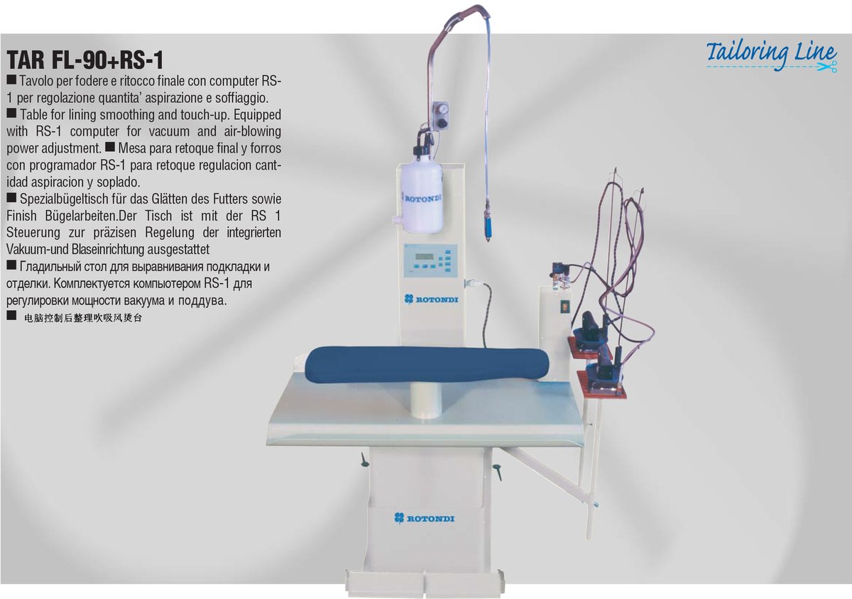 Mesa para alisamento e retoque de forro TAR FL-90+RS-1